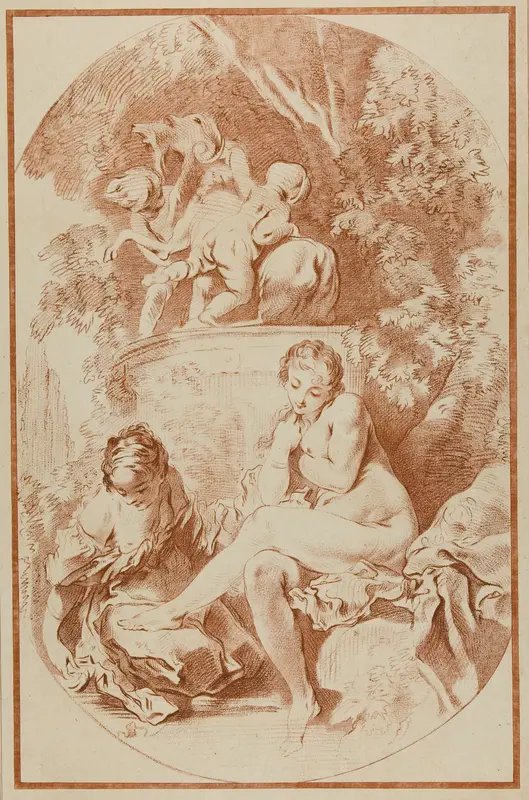 Bathsheba, from A Collection of Prints in Imitation of Drawings by William Wynne Ryland - High-Resolution Digital Print