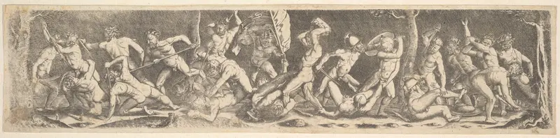 Battle for the Banner (copy) Wall Art by Barthel Beham - High-Resolution Digital Print