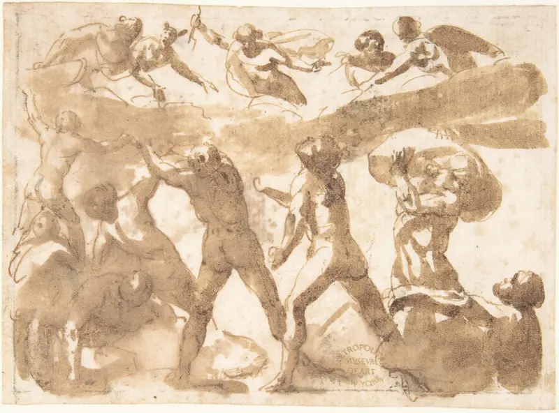 Battle of the Titans Wall Art by Francesco Allegrini - High-Resolution Digital Print