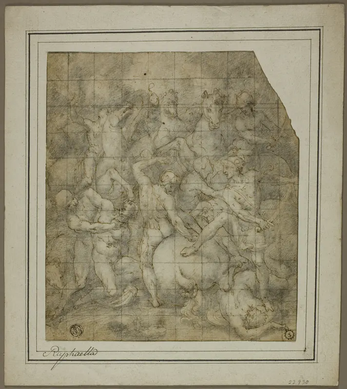 Battle Scene Wall Art by Giovanni Balducci - High-Resolution Digital Print