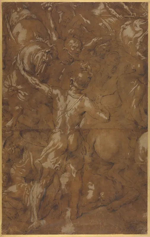 Battle Scene Wall Art by Peter Paul Rubens - High-Resolution Digital Print