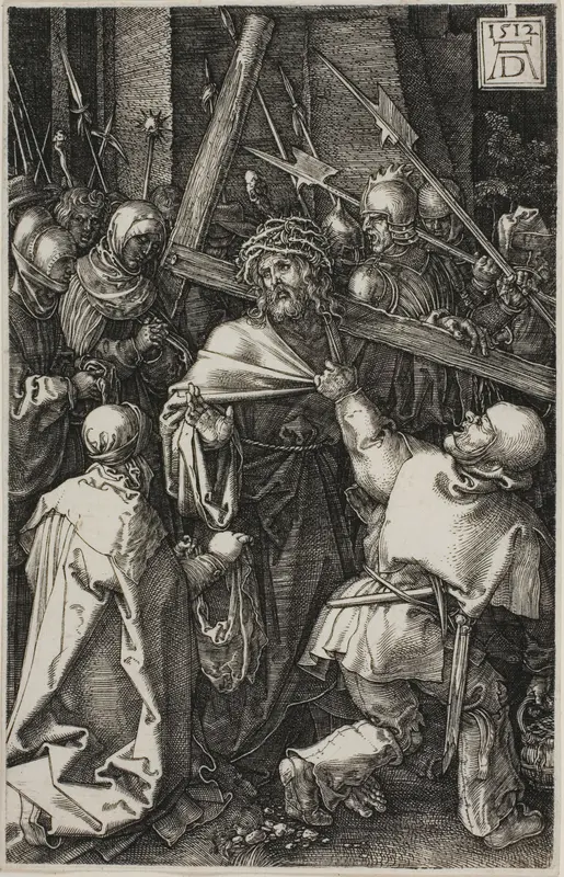 Bearing of the Cross, from The Engraved Passion