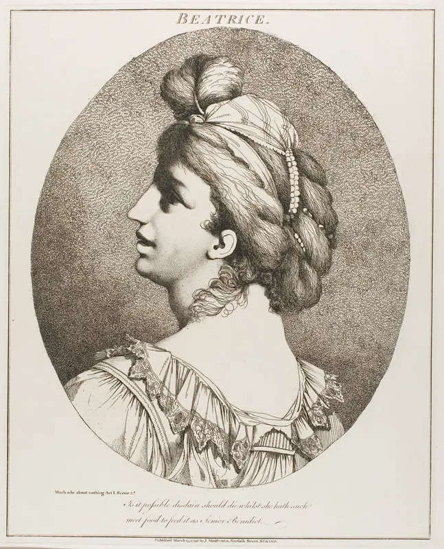 Beatrice Wall Art by John Hamilton Mortimer - High-Resolution Digital Print