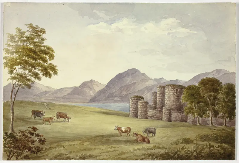 Beauman's Castle Wall Art by Elizabeth Murray - High-Resolution Digital Print