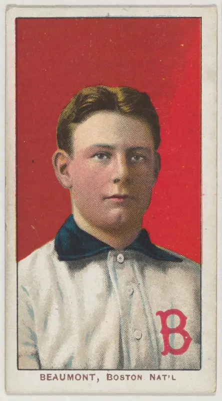 Beaumont, Boston, National League, from the White Border series (T206) for the American Tobacco Company Wall Art by American Tobacco Company - High-Resolution Digital Print