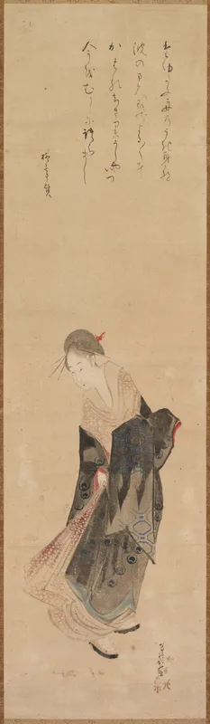 Beauty (Bijin) Wall Art by Katsushika Hokusai - High-Resolution Digital Print