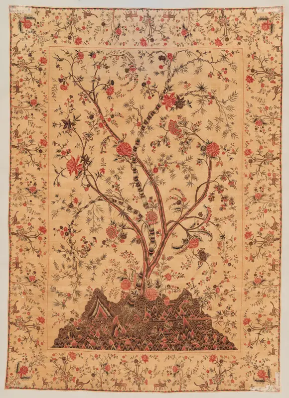 Bed Cover (Palampore) Wall Art by Unknown - High-Resolution Digital Print