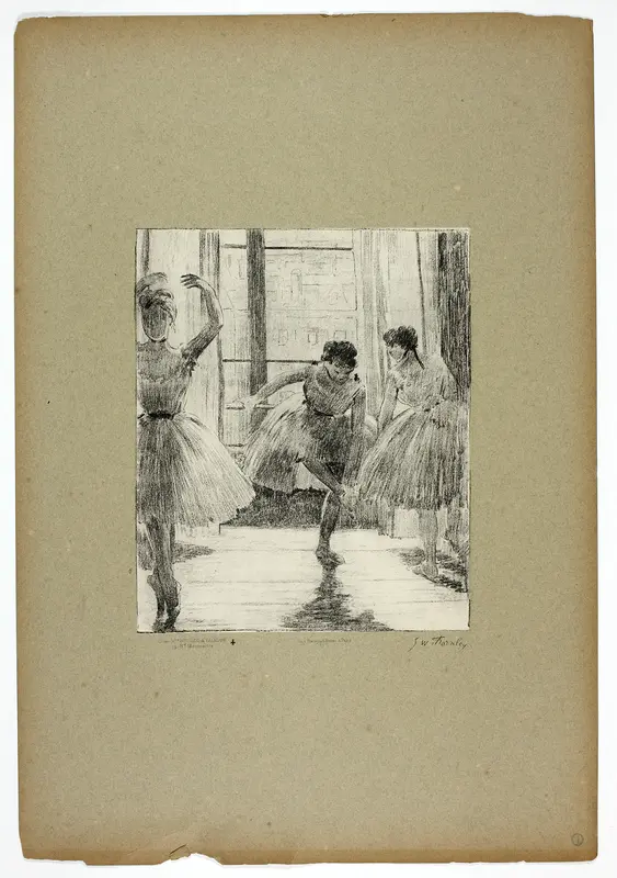 Before the Ballet Class