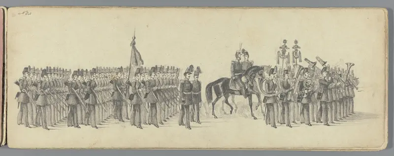 Begrafenisstoet van Anna Paulowna (blad 2), 1865 Wall Art by anonymous - High-Resolution Digital Print