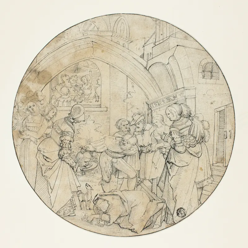 Beheading of Saint John the Baptist Wall Art by Jörg Breu, the elder - High-Resolution Digital Print