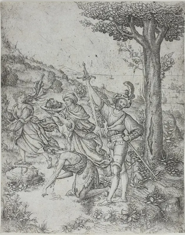 Beheading of St. John the Baptist Wall Art by Master of the Beheading of St. John the Baptist - High-Resolution Digital Print