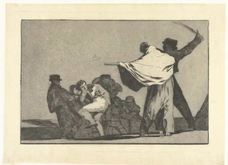Bekende dwaasheid Wall Art by Francisco de Goya - High-Resolution Digital Print