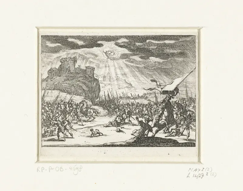 Bekering van Paulus Wall Art by Jacques Callot - High-Resolution Digital Print