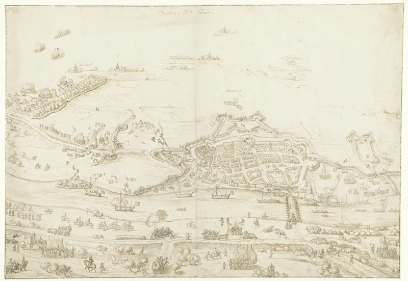 Beleg van Zaltbommel, 1599 Wall Art by Unknown - High-Resolution Digital Print