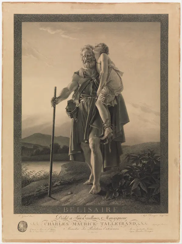Belisarius Wall Art by Auguste Gaspard Louis Boucher Desnoyers - High-Resolution Digital Print