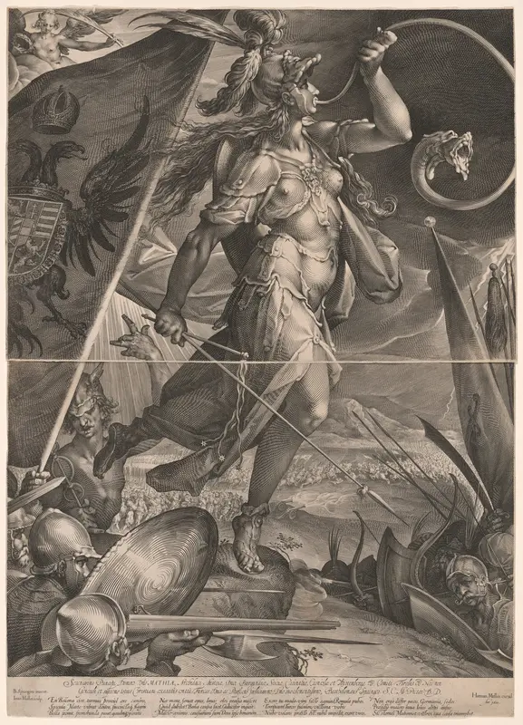 Bellona Leading the Imperial Armies