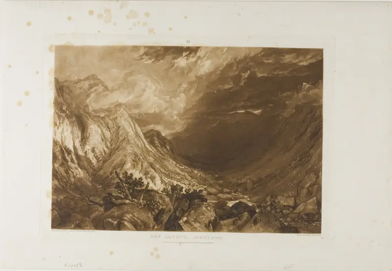 Ben Arthur, plate 69 from Liber Studiorum