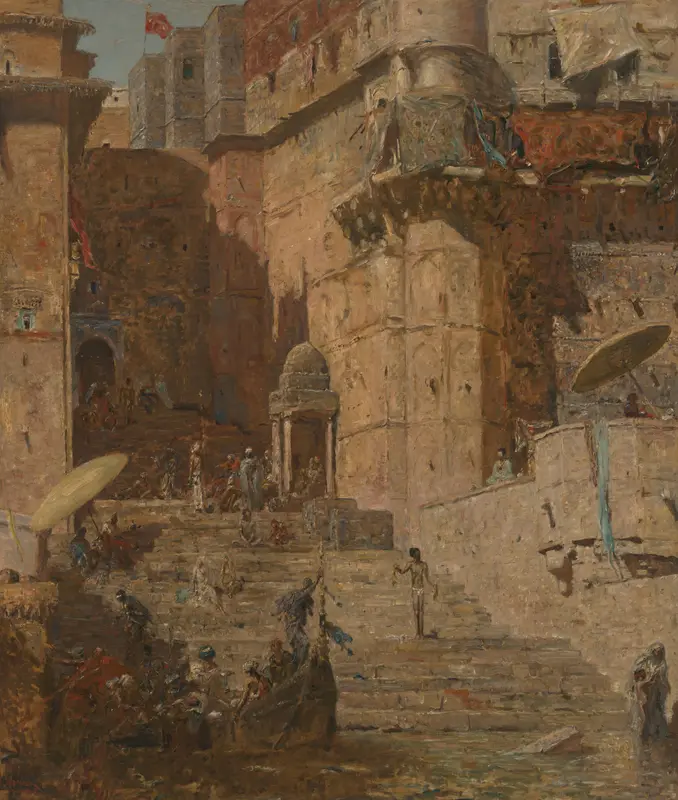 Benares Wall Art by Marius Bauer - High-Resolution Digital Print