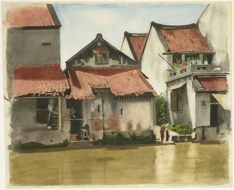 Benedenstad Batavia Wall Art by Willem Witsen - High-Resolution Digital Print