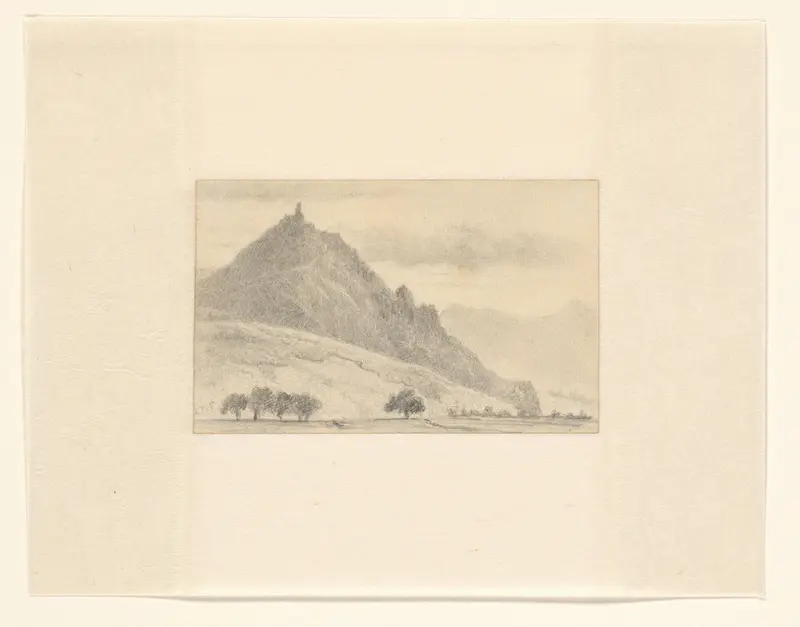 Berglandschap Wall Art by Louis Charles Hora Siccama - High-Resolution Digital Print
