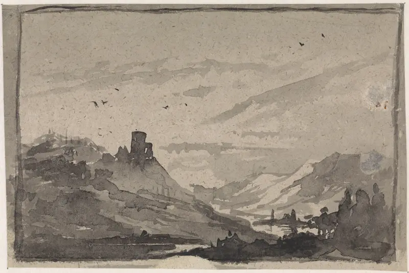 Berglandschap Wall Art by Willem de Famars Testas - High-Resolution Digital Print