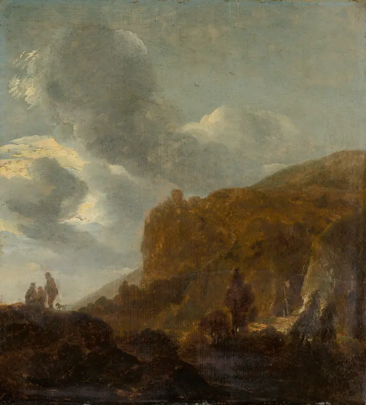 Berglandschap Wall Art by Unknown - High-Resolution Digital Print