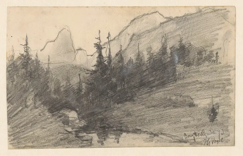 Berglandschap bij Berchtesgaden Wall Art by Unknown - High-Resolution Digital Print