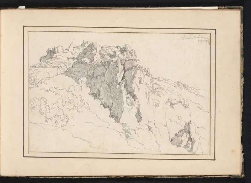 Berglandschap te Roccantica Wall Art by Unknown - High-Resolution Digital Print