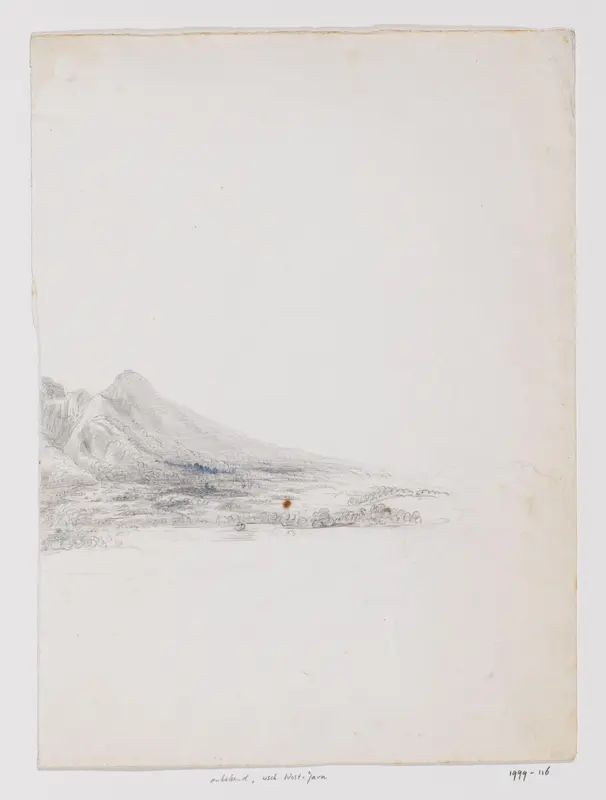 Berglandschap, West-Java (?) Wall Art by Adrianus Johannes Bik - High-Resolution Digital Print