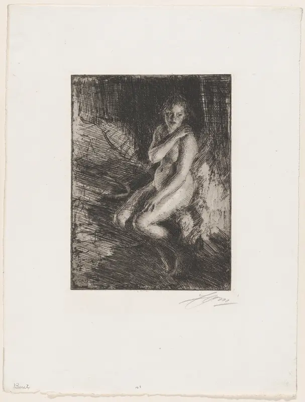 Berit Wall Art by Anders Zorn - High-Resolution Digital Print