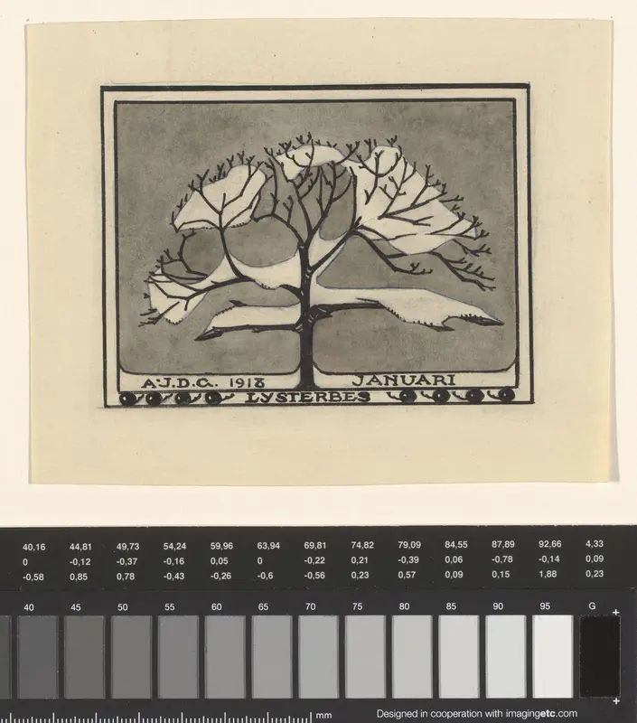 Besneeuwde lijsterbes Wall Art by Unknown - High-Resolution Digital Print