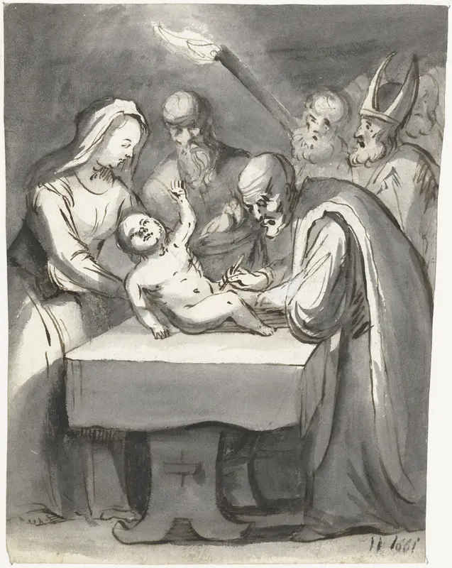 Besnijdenis Wall Art by Moses ter Borch - High-Resolution Digital Print