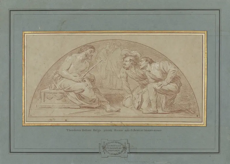 Bespotting van Christus Wall Art by Louis Jean Jacques Durameau - High-Resolution Digital Print