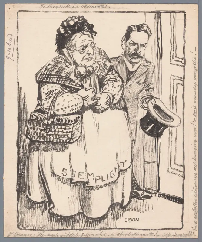 Beumer en de stemplicht Wall Art by Unknown - High-Resolution Digital Print
