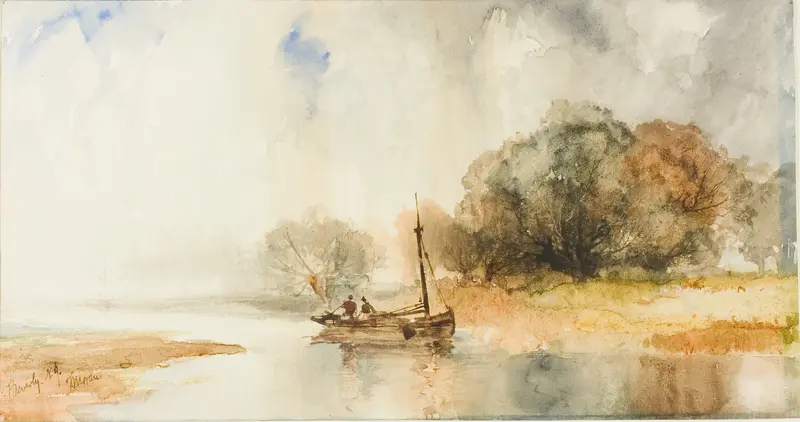 Beverly N.J. Wall Art by Thomas Moran - High-Resolution Digital Print