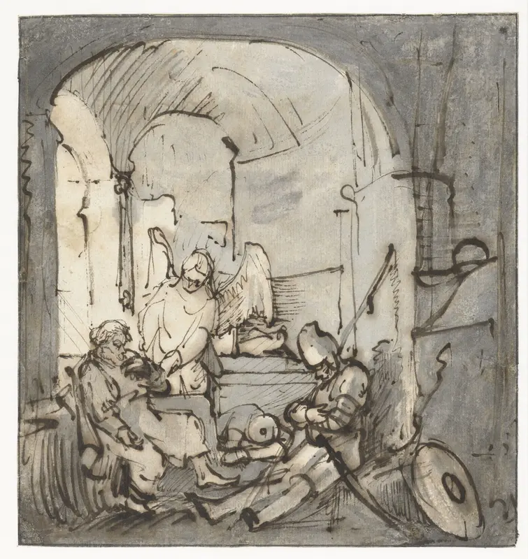 Bevrijding van Petrus uit de gevangenis Wall Art by Unknown - High-Resolution Digital Print