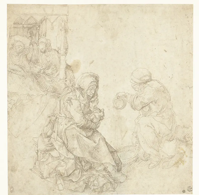 Birth of the Virgin Wall Art by anonymous - High-Resolution Digital Print