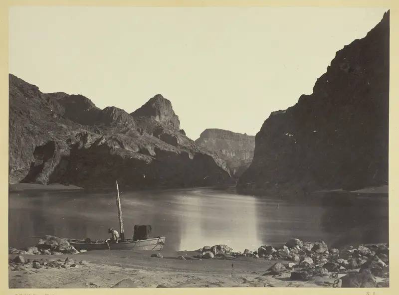 Black Cañon, Colorado River, from Camp 8, Looking Above