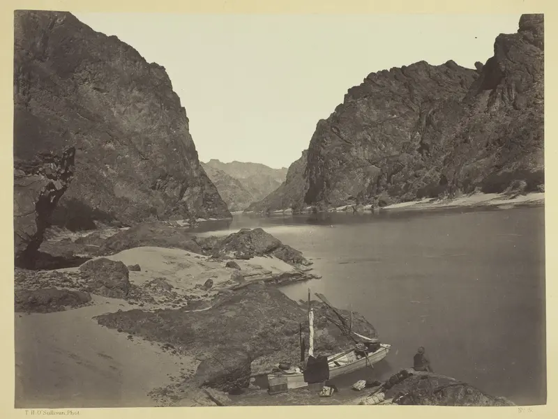 Black Cañon, Colorado River, Looking Above from Camp 7