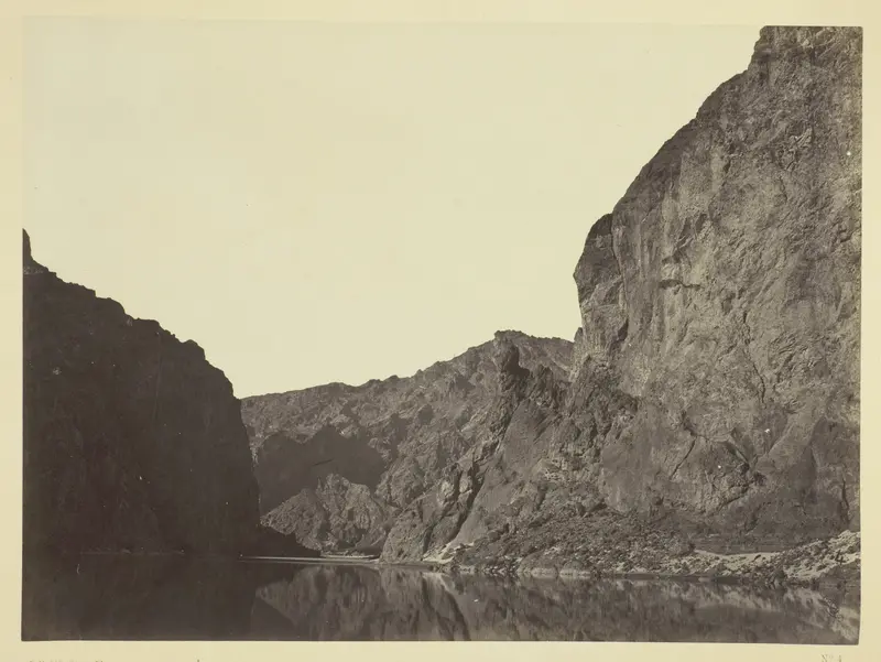 Black Cañon, Colorado River, looking below from Big Horn Camp