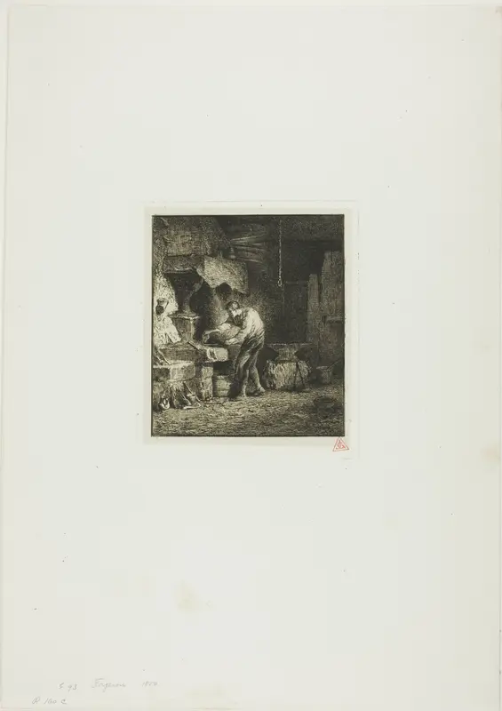 Blacksmith Facing Left