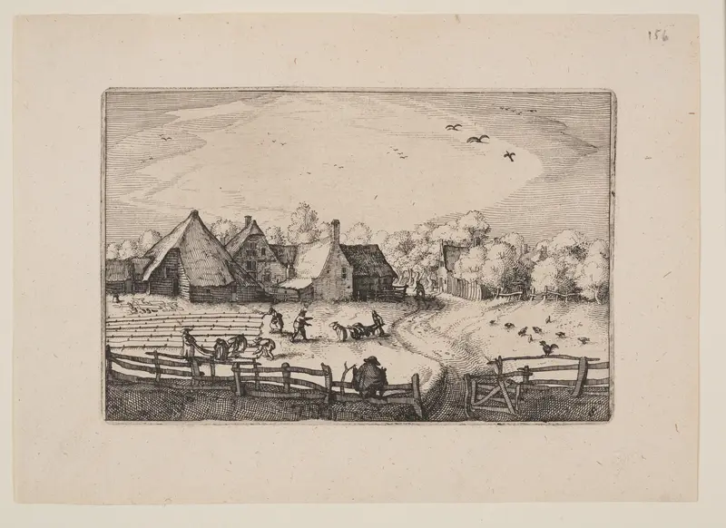 Bleaching-Fields Near the Haarlemmer Hout, from Views in the Surroundings of Haarlem (Plaisante Plaetsen)
