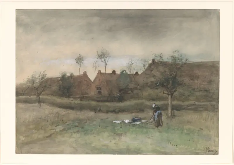 Bleekveld Wall Art by Anton Mauve - High-Resolution Digital Print