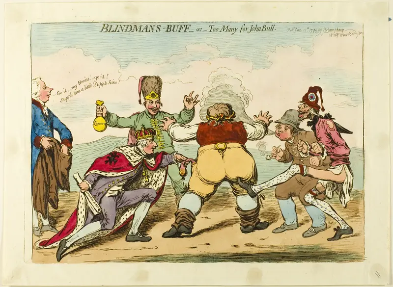Blindman's Buff or Too Many for John Bull