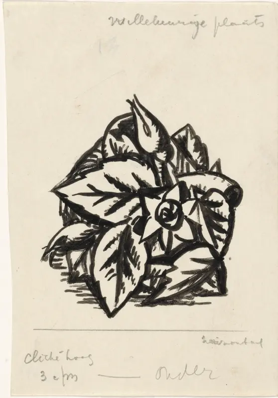 Bloemen Wall Art by Leo Gestel - High-Resolution Digital Print