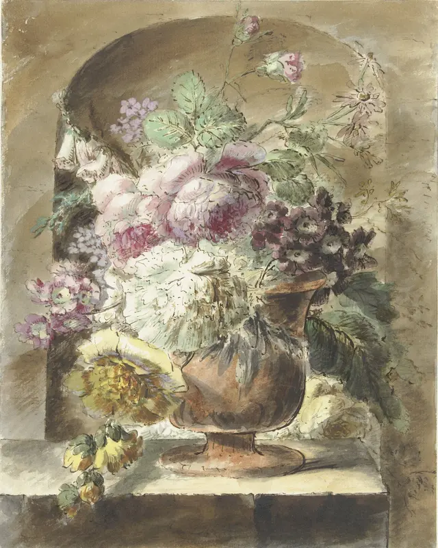 Bloemen Wall Art by Pieter van Loo - High-Resolution Digital Print