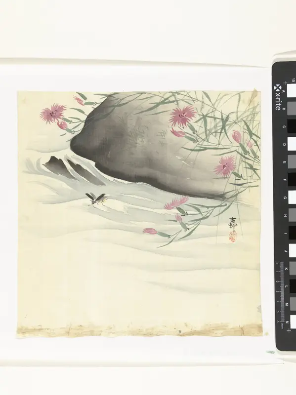 Bloemen aan waterkant Wall Art by Ohara Koson - High-Resolution Digital Print
