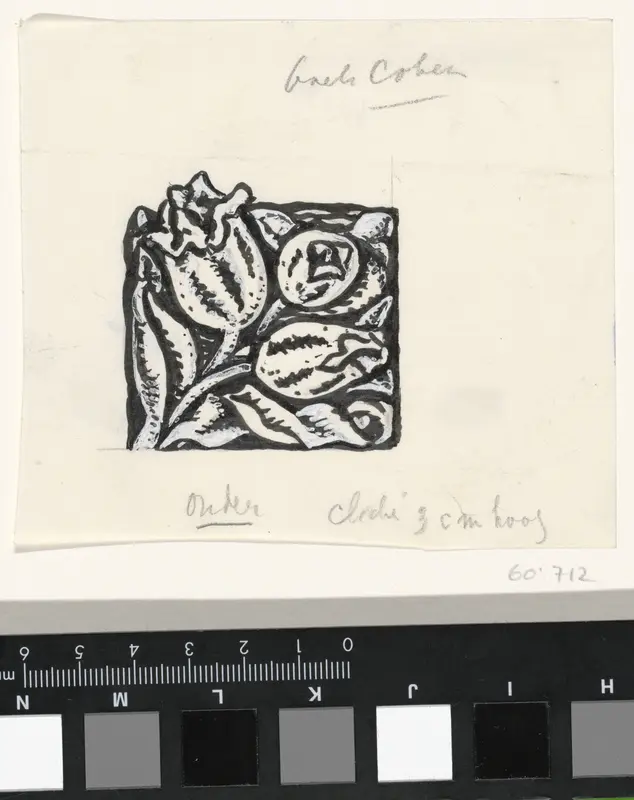 Bloemen in de knop Wall Art by Leo Gestel - High-Resolution Digital Print