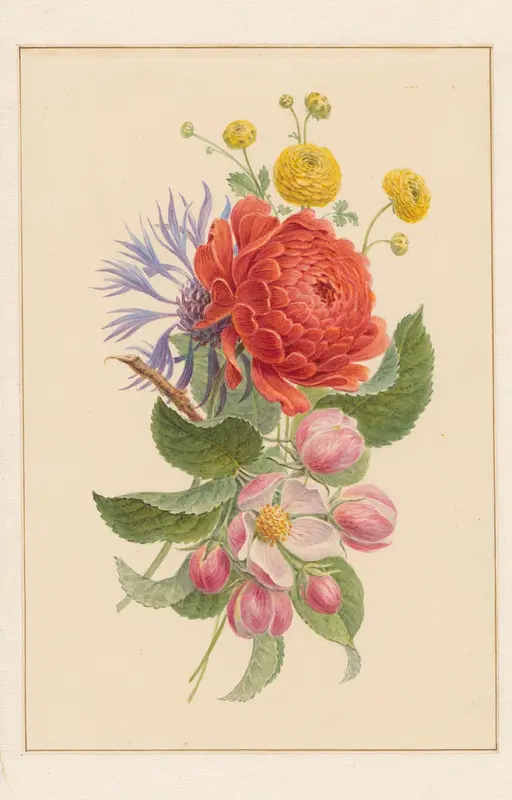 Bloemstukje Wall Art by anonymous - High-Resolution Digital Print
