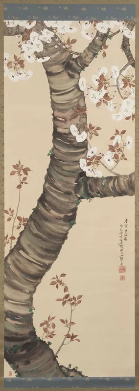 Blossoming Cherry Wall Art by Oda Shitsushitsu - High-Resolution Digital Print